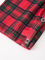 Christmas Baby Boys Plaid Puppy Smocked Jonjon