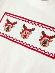 Boys Christmas Reindeer T-Shirt & Pants Set