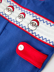 Christmas Santa Baby Boys Smocked Jon Jon
