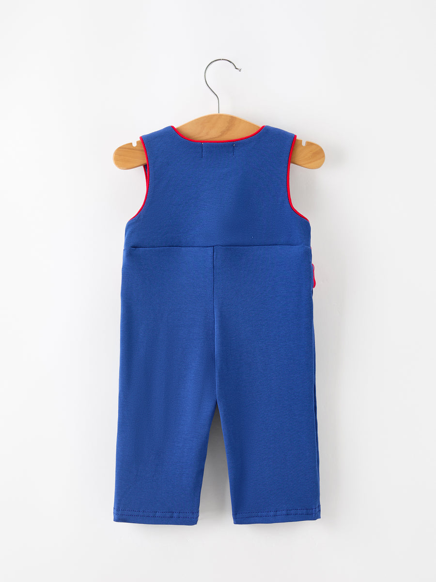 Christmas Santa Baby Boys Smocked Jon Jon