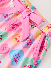 Valentine’s Day Mommy & Me Heart Print Pajama Set