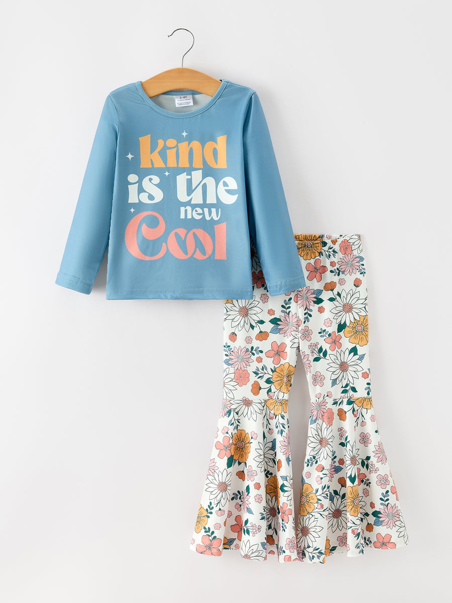 Western Girls Outfit Set Bell Bottoms - Multiple Styles Available