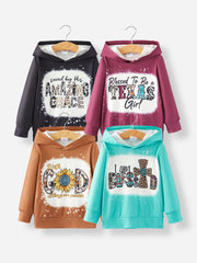 4 pieces  Long-sleeved Hoodies set , Fashionable and Versatile