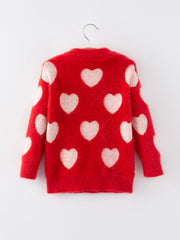 Valentine's Day Girls Pullover Sweater