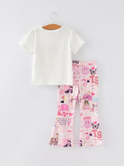 Valentine's Day “IN MY SWIFTIE ERA” Print Top +Pants Set