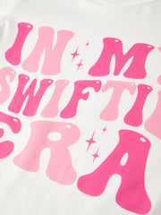 Valentine's Day “IN MY SWIFTIE ERA” Print Top +Pants Set