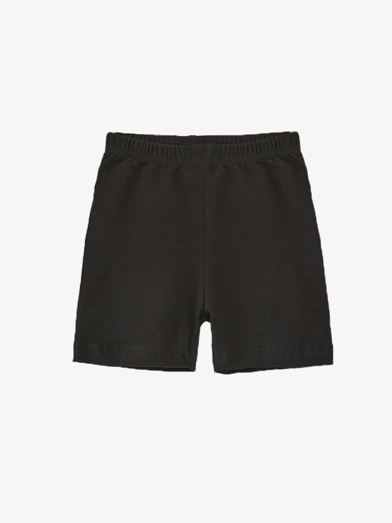 Girls Black Shorts