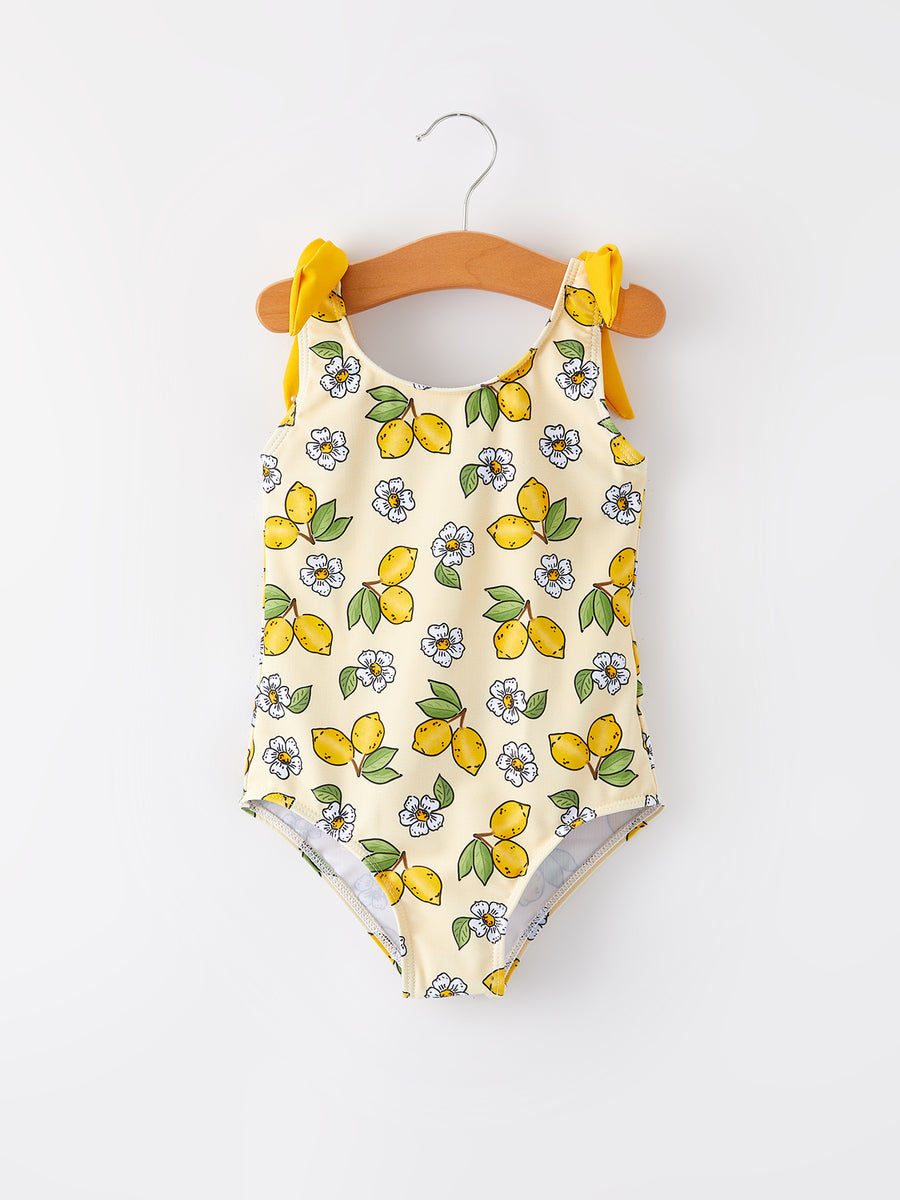 “Lemon” Floral Boutique Swimsuit