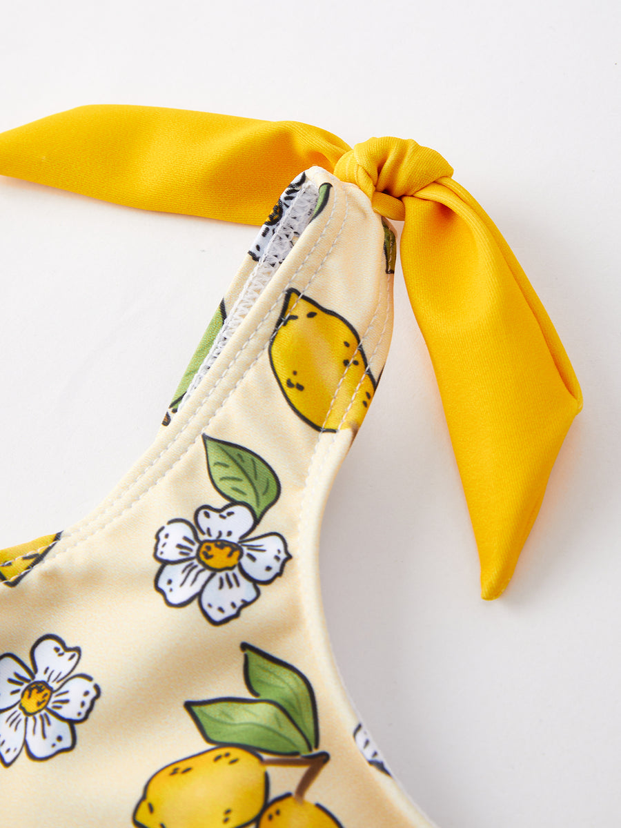 “Lemon” Floral Boutique Swimsuit