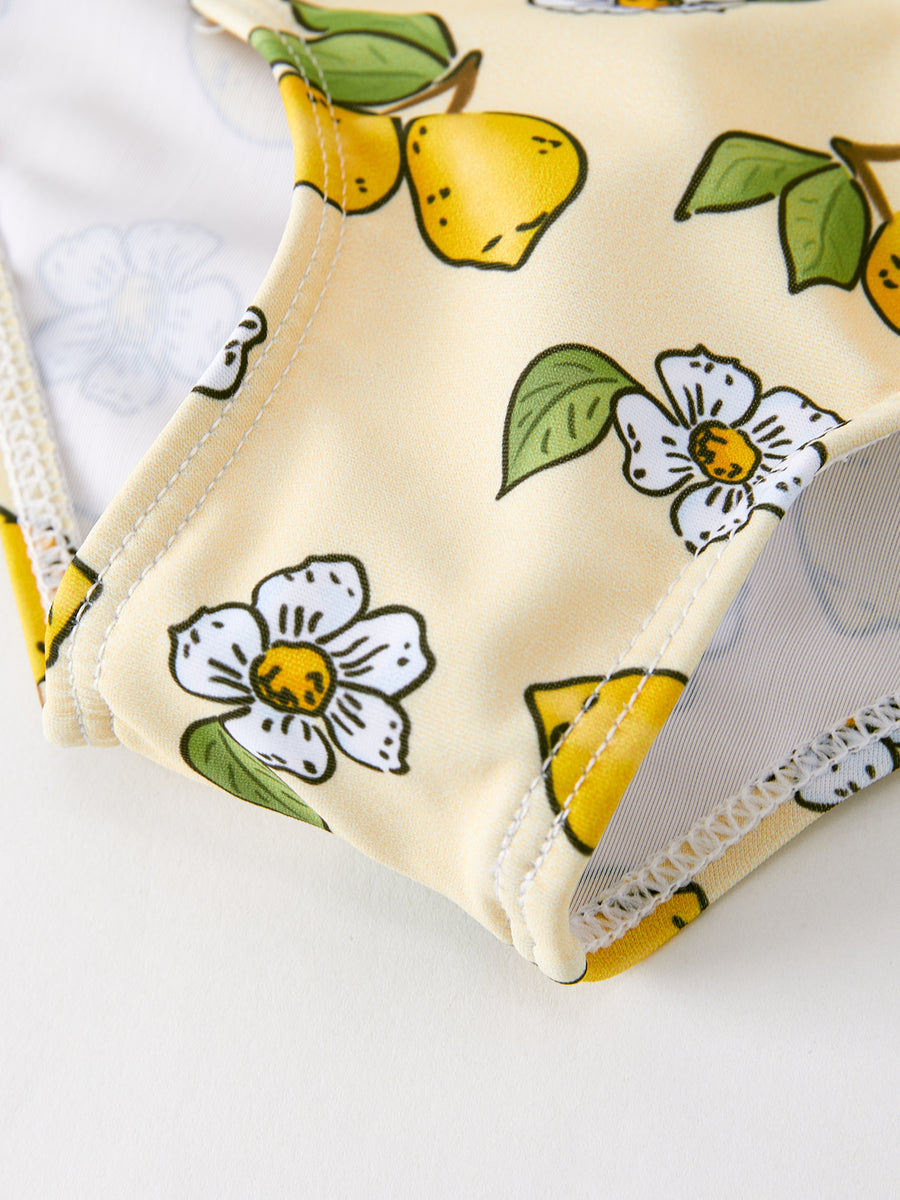 “Lemon” Floral Boutique Swimsuit