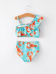 “Lobster” Ocean Girls Swimsuit