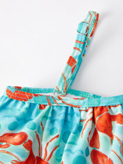 “Lobster” Ocean Girls Swimsuit