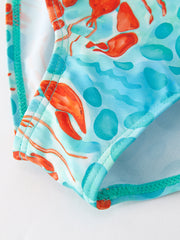 “Lobster” Ocean Girls Swimsuit