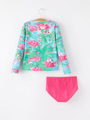 “Flamingo” Floral Boutique Swimsuit