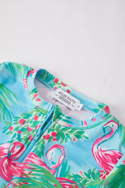 “Flamingo” Floral Boutique Swimsuit