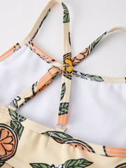 "Orange" Boutique Girls Swimsuit