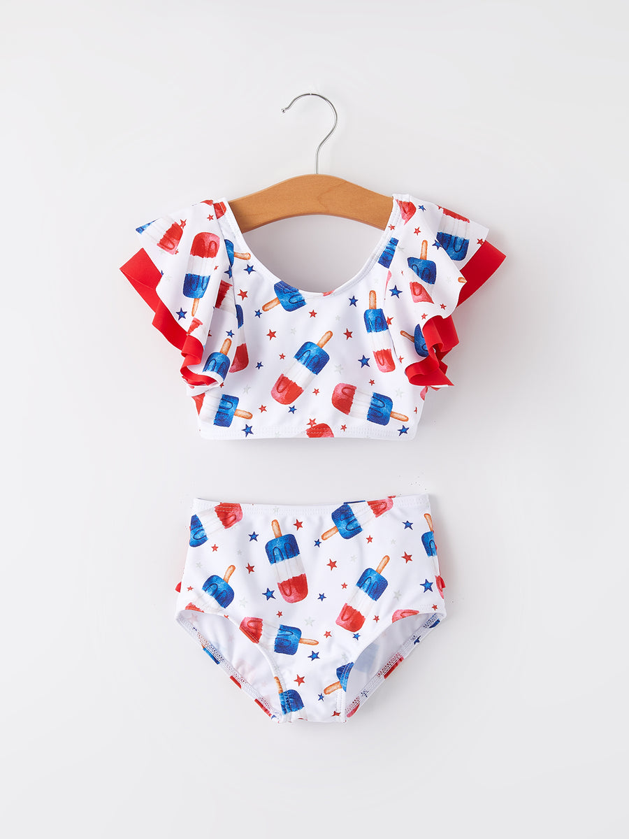 "Independence Day" Ice Cream Girl Swimsuit