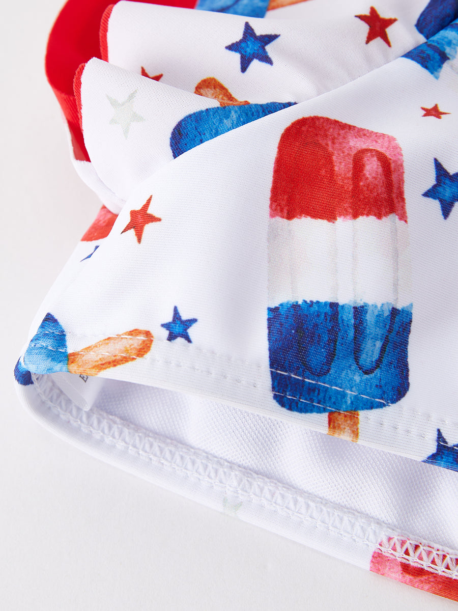 "Independence Day" Ice Cream Girl Swimsuit