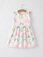 Rainbow Star Colorful 3-Piece Dress Set