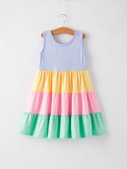 Rainbow Star Colorful 3-Piece Dress Set