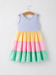 Rainbow Star Colorful 3-Piece Dress Set