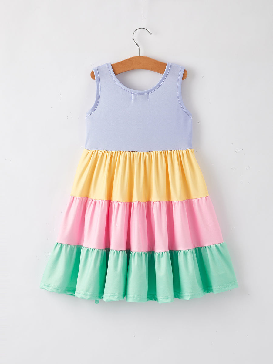 Rainbow Star Colorful 3-Piece Dress Set