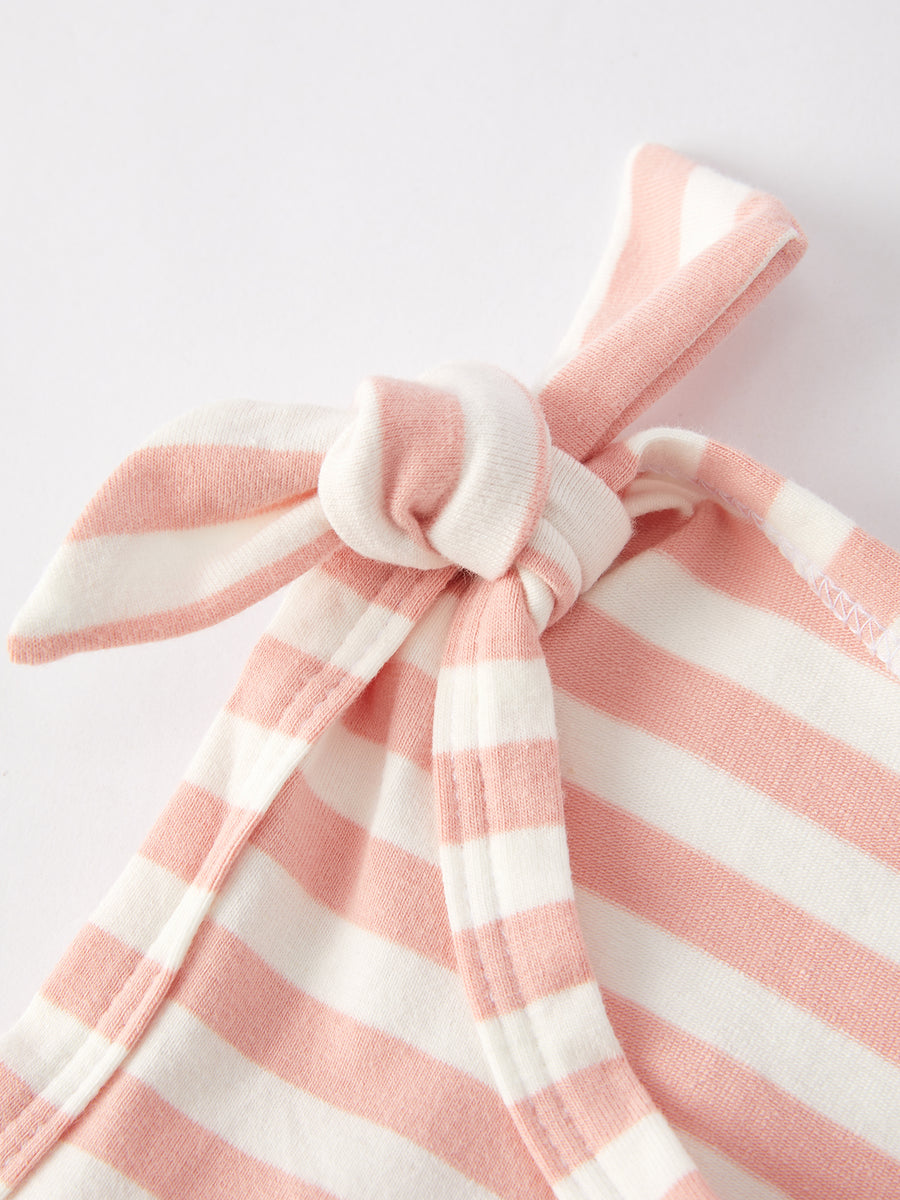 Girls' Striped Jumpsuit