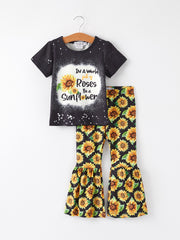 Western Girls Outfit Set Bell Bottoms - Multiple Styles Available