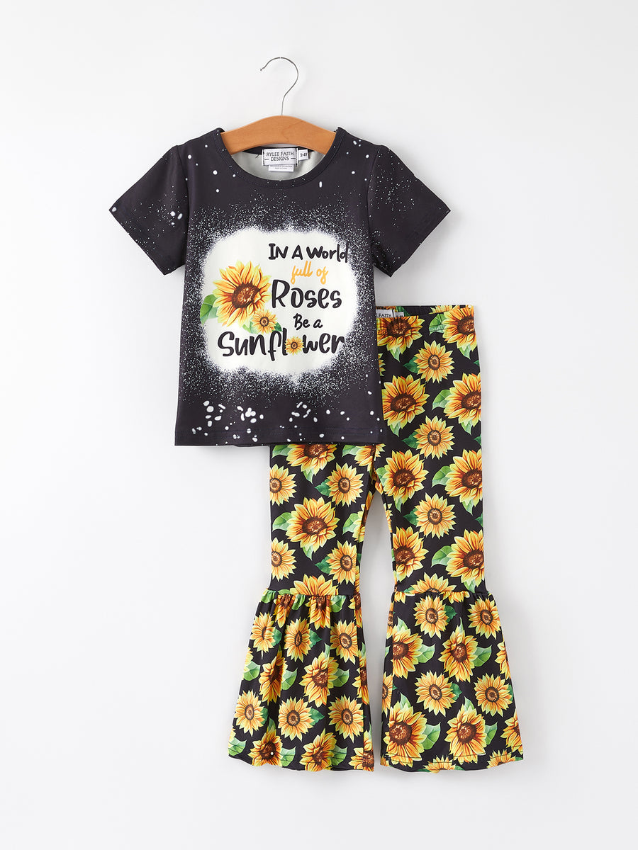 Western Girls Outfit Set Bell Bottoms - Multiple Styles Available