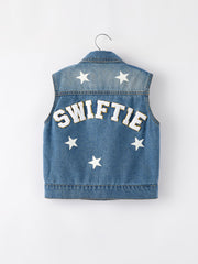 “SWIFTIE” Girls Denim Vest