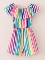 Light Colorful Striped Jumpsuit