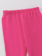 Girls Pants Of 5 Pcs In One Package Milk Silk Solid Color Colorful Trousers