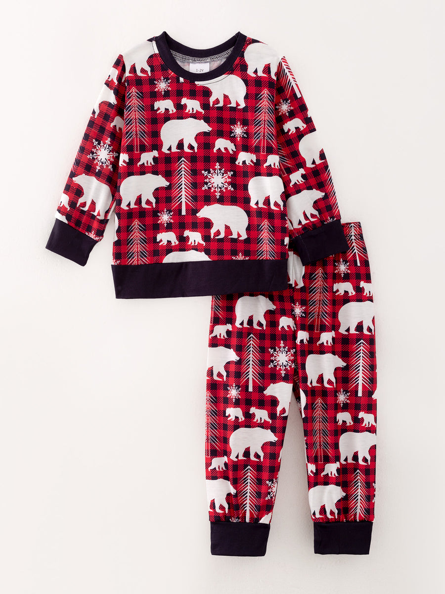 Girls Christmas Pajamas Outfits Of 3 Pcs In One Package