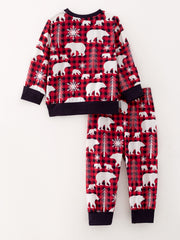 Girls Christmas Pajamas Outfits Of 3 Pcs In One Package