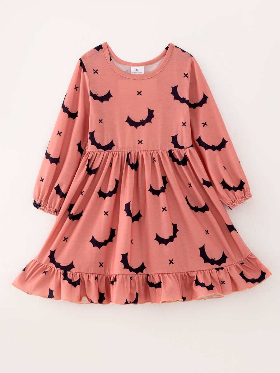 Girls Dress Of 4 Pcs In One Package Halloween Milk Silk Dress