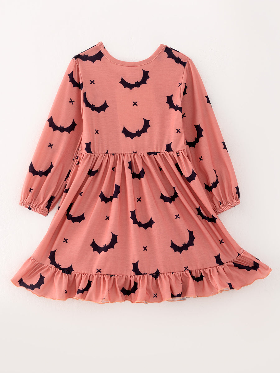 Girls Dress Of 4 Pcs In One Package Halloween Milk Silk Dress