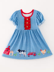 Blue Farm Short Sleeve Dress