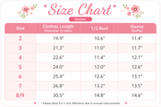Summer Pattern Ruffle Sleeve Girls Dress