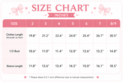 Preorder Pink Christmas Character Print Long Sleeve Girls Dress
