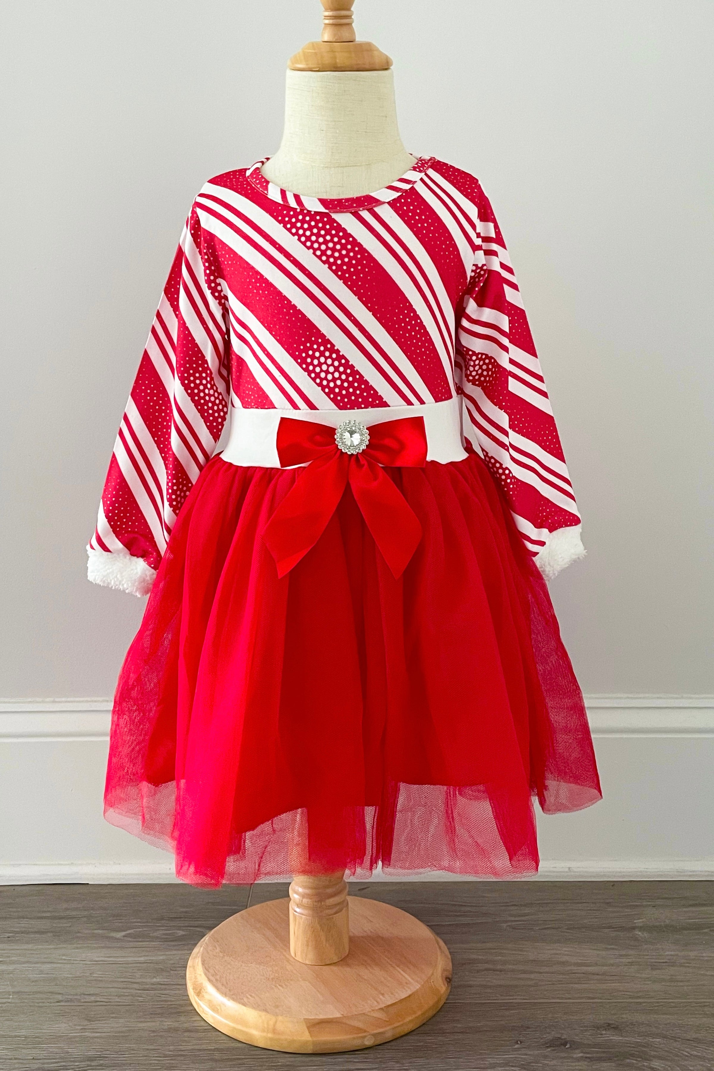 Candy cane best sale christmas dress