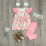 Pink Chic Christmas Tree Outfit