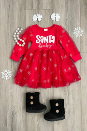 Santa Baby Tulle Dress
