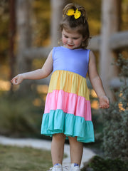Rainbow Star Colorful 3-Piece Dress Set