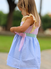 Jesus Loves Me "Embroidered Girls Dress