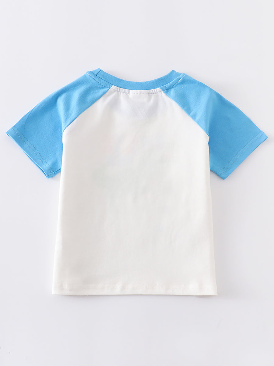 Easter Dinosaur Print boy top