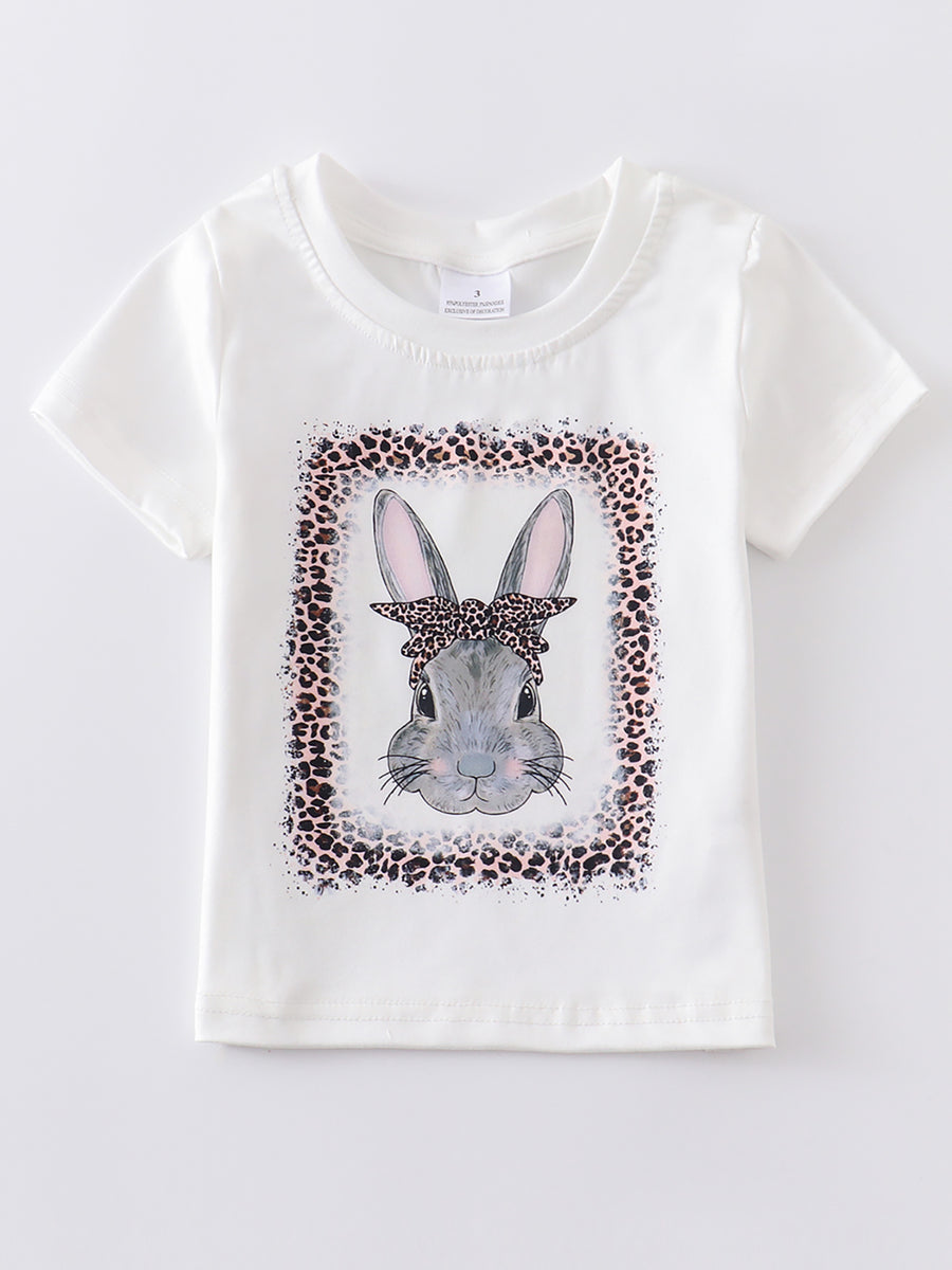 Easter Rabbit Leopard Shirt