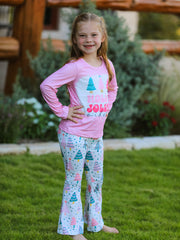"Holly Jolly Vibes" Christmas Set for Girls