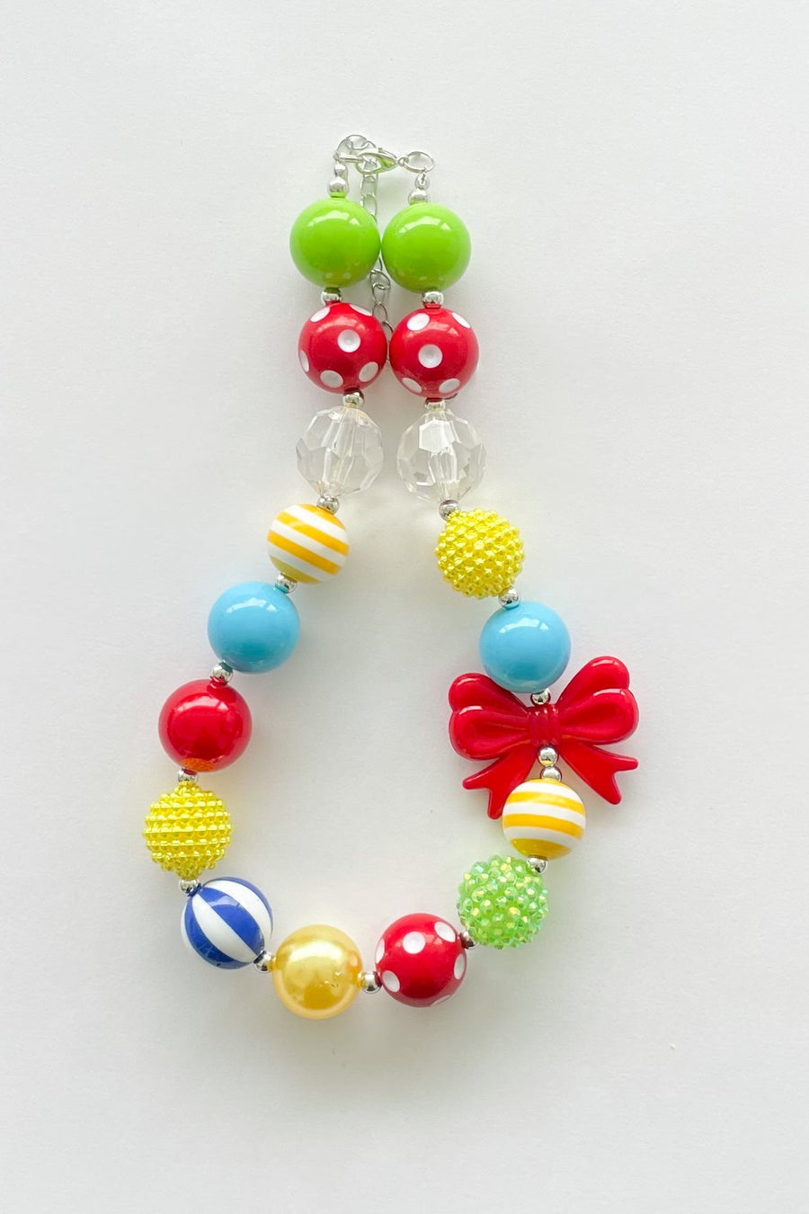 Back to School BOW Chunky Necklace - Rylee Faith Designs
