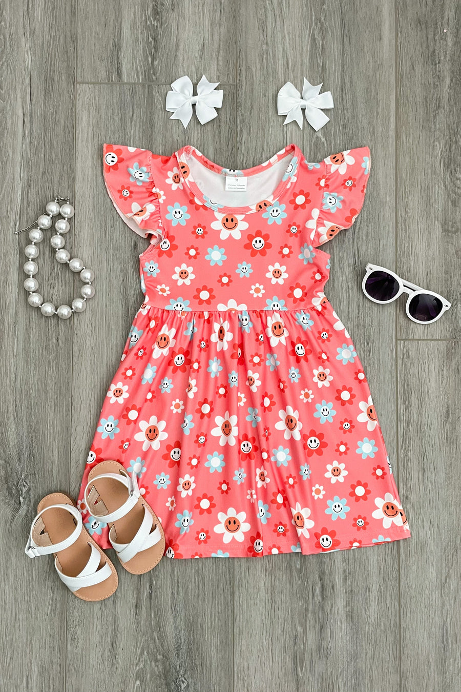 "Don't worry, be Happy" Boutique Dress - Rylee Faith Designs