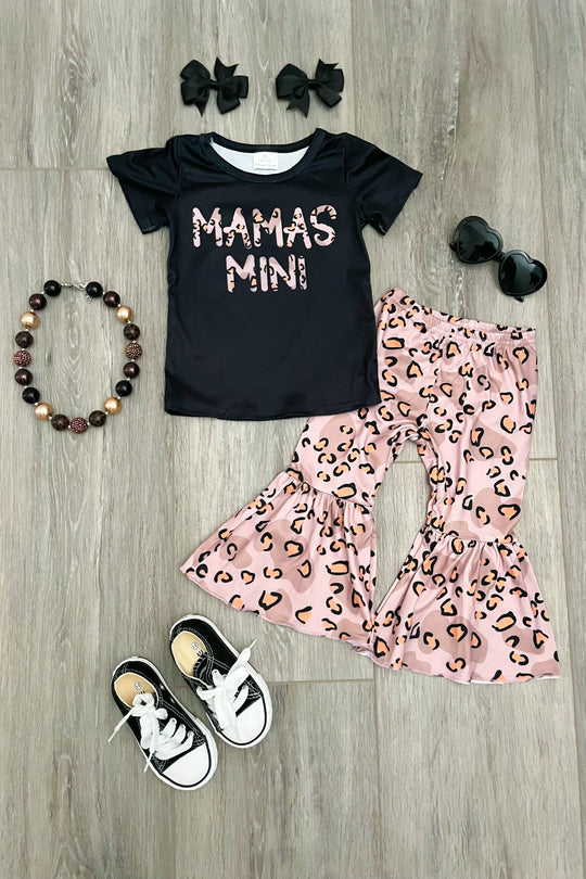 "Mama's Mini" Leopard Bells Set - Rylee Faith Designs